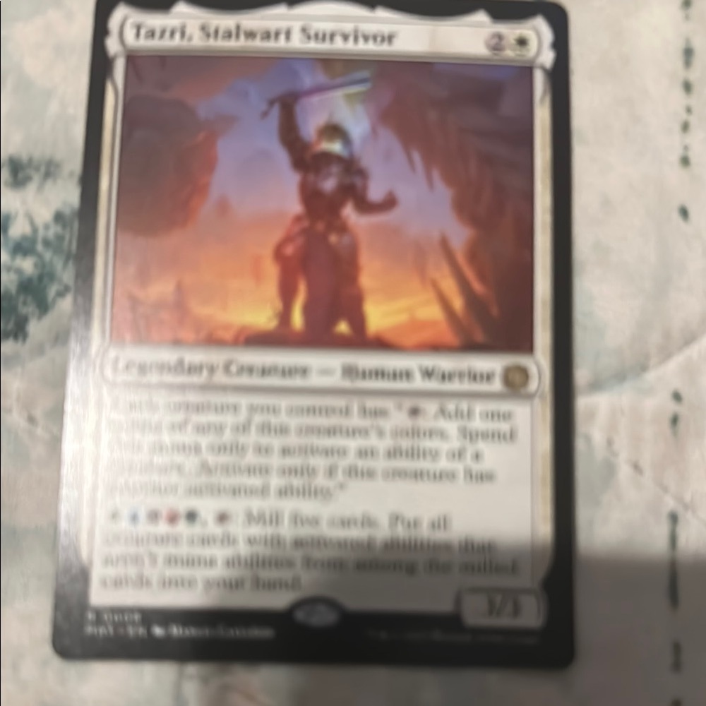 Magic: The Gathering Card - Tazri, Stalwart Survivor